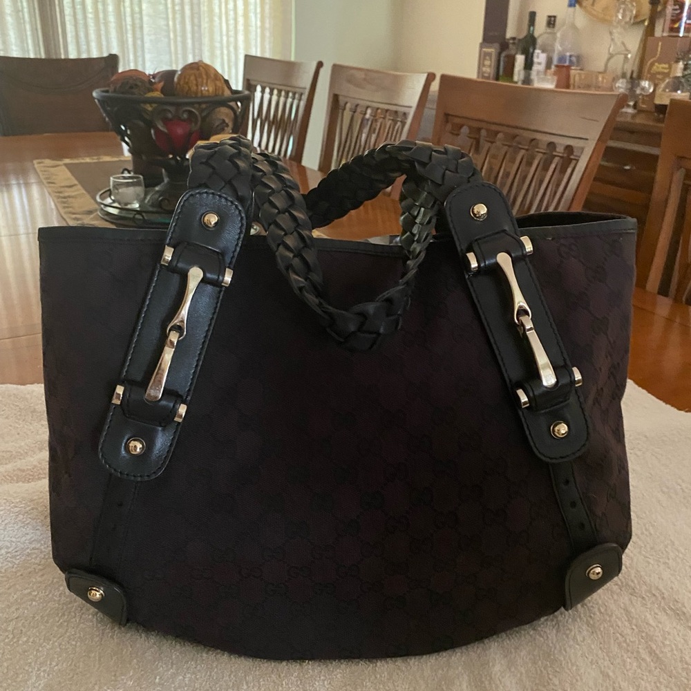 Gucci Authentic Horse bit Pelham shoulder bag